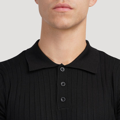 Visconti Knitted Polo Shirt - Green