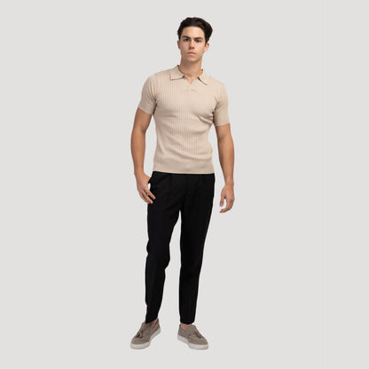 Visconti Casual Polo -  Black