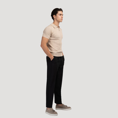 Visconti Casual Polo -  Black