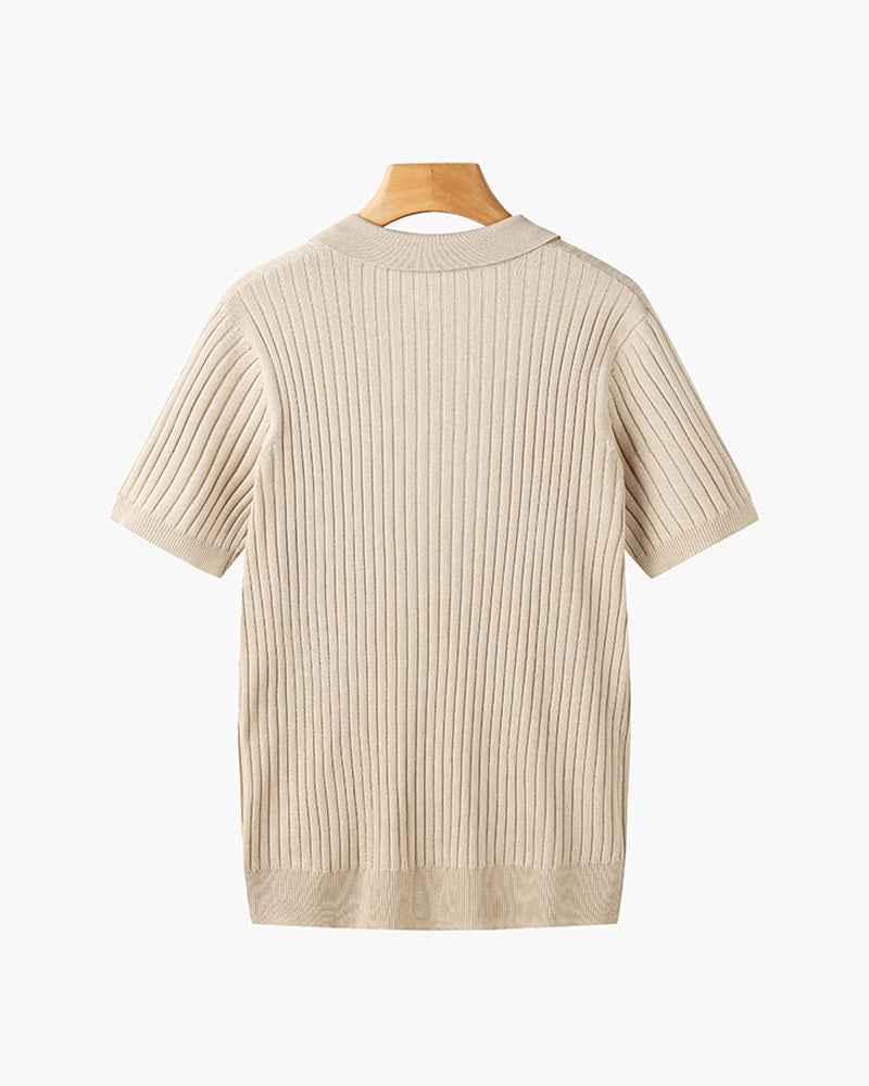 Visconti Casual Polo -  Black