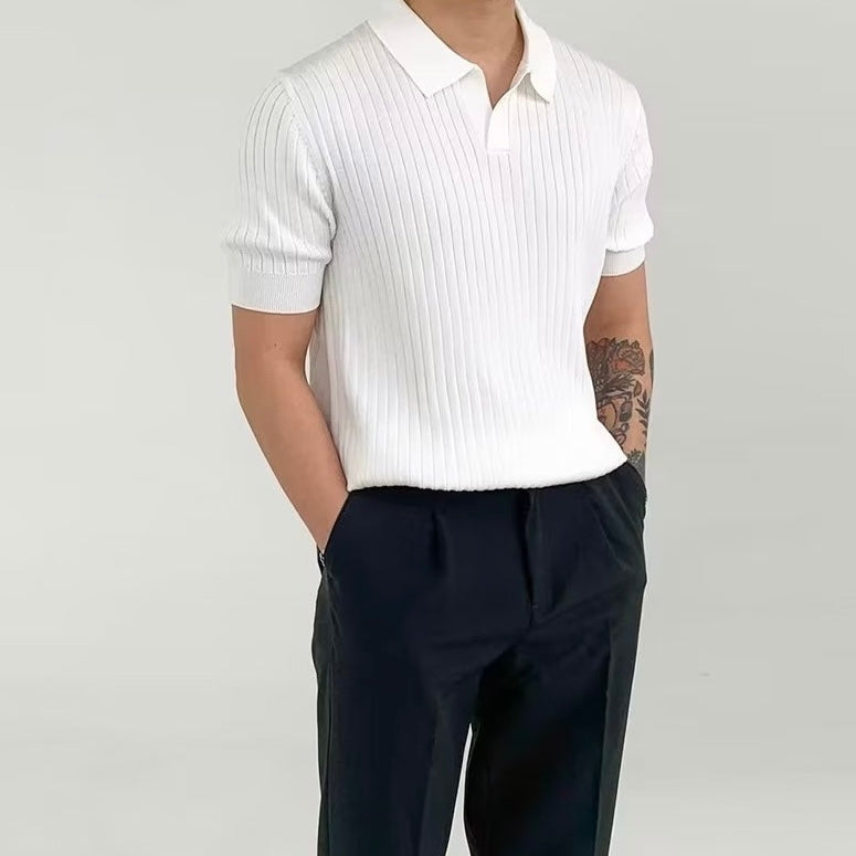 Visconti Casual Polo -  Black