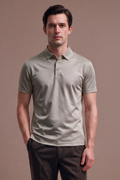 Greige Imperial Polo