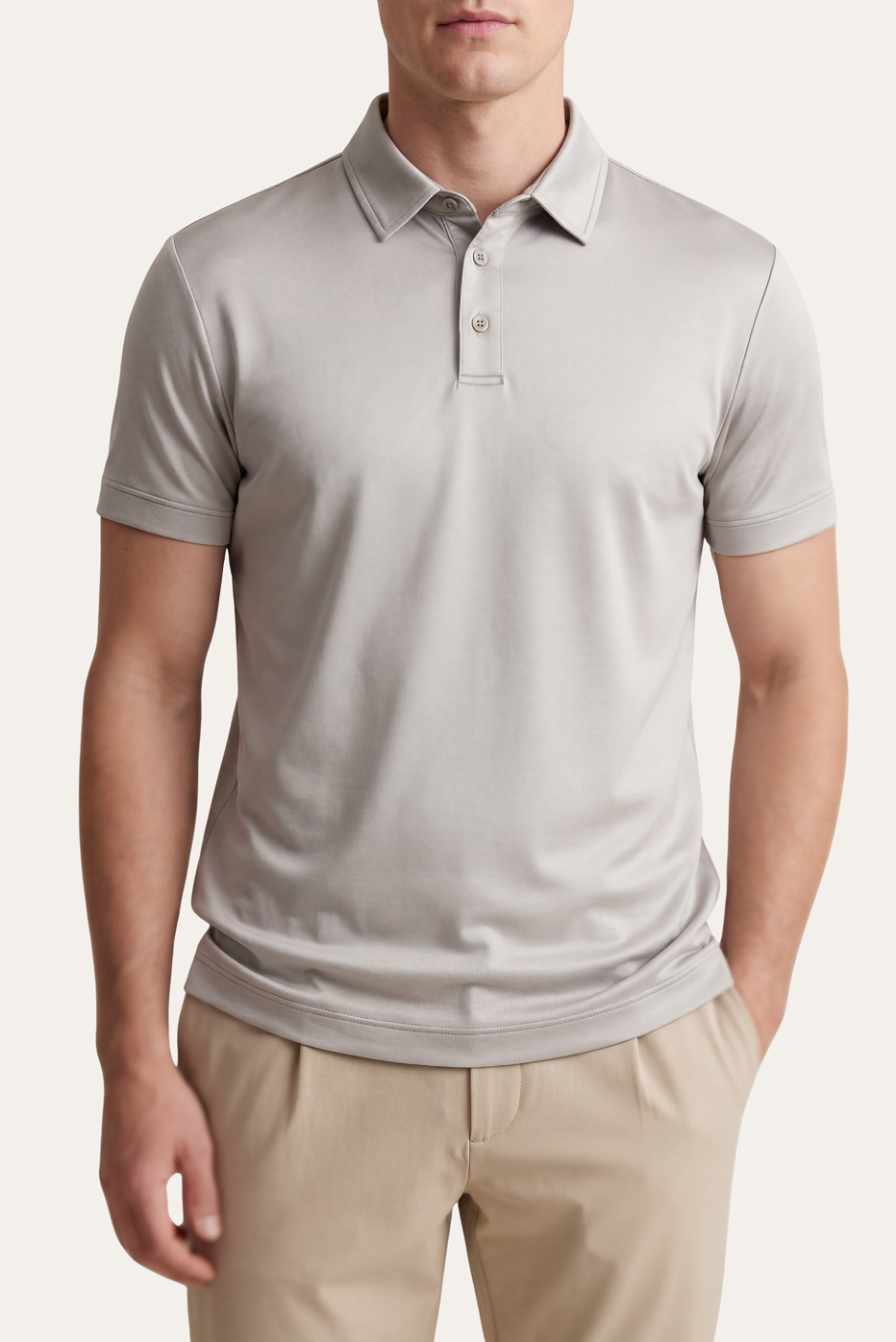 Grey Imperial Polo