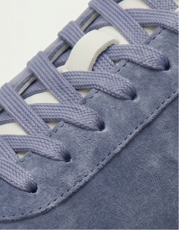 Bogota Suede Sneaker Dusty Blue