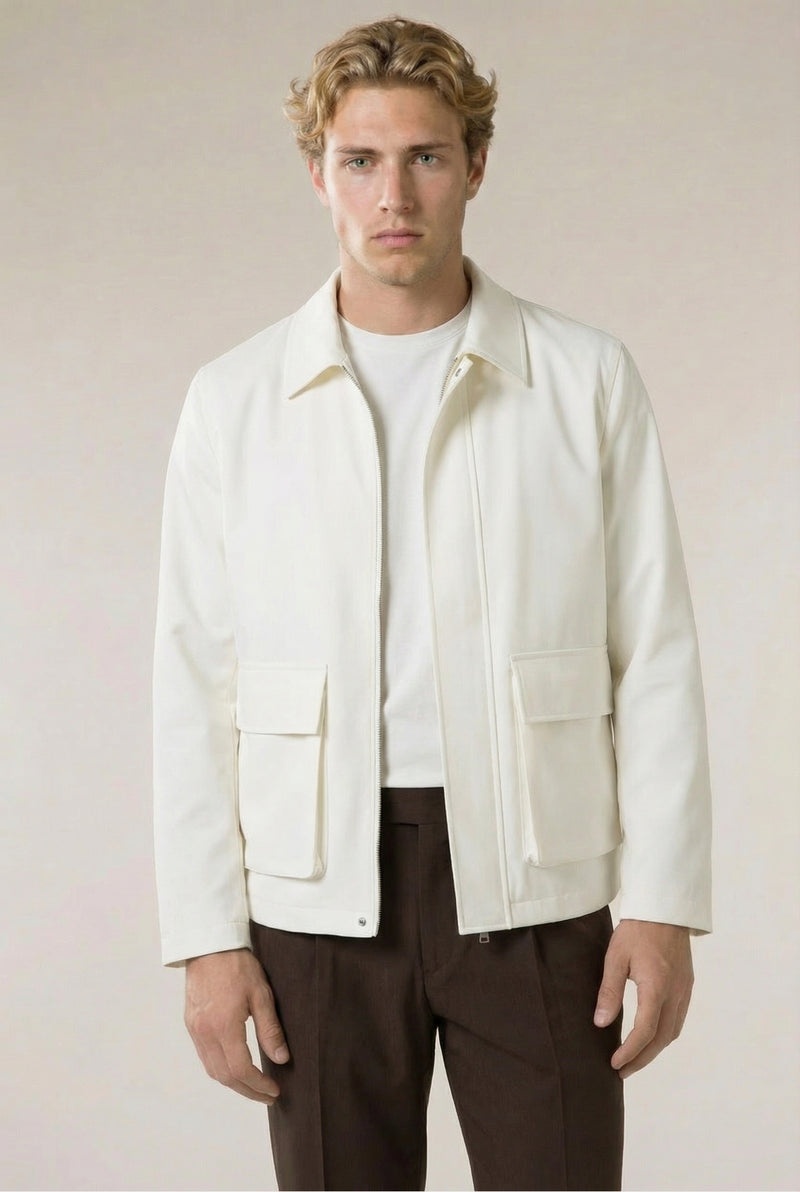 Como Field Jacket Cream