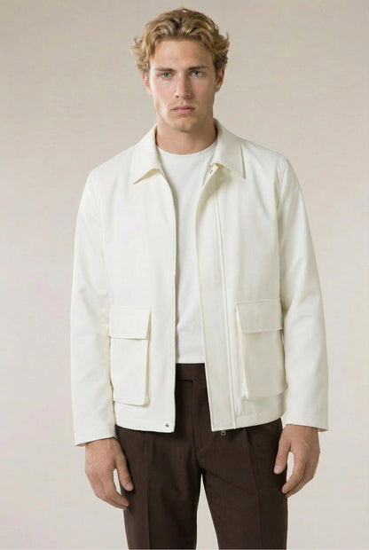 Como Field Jacket Cream