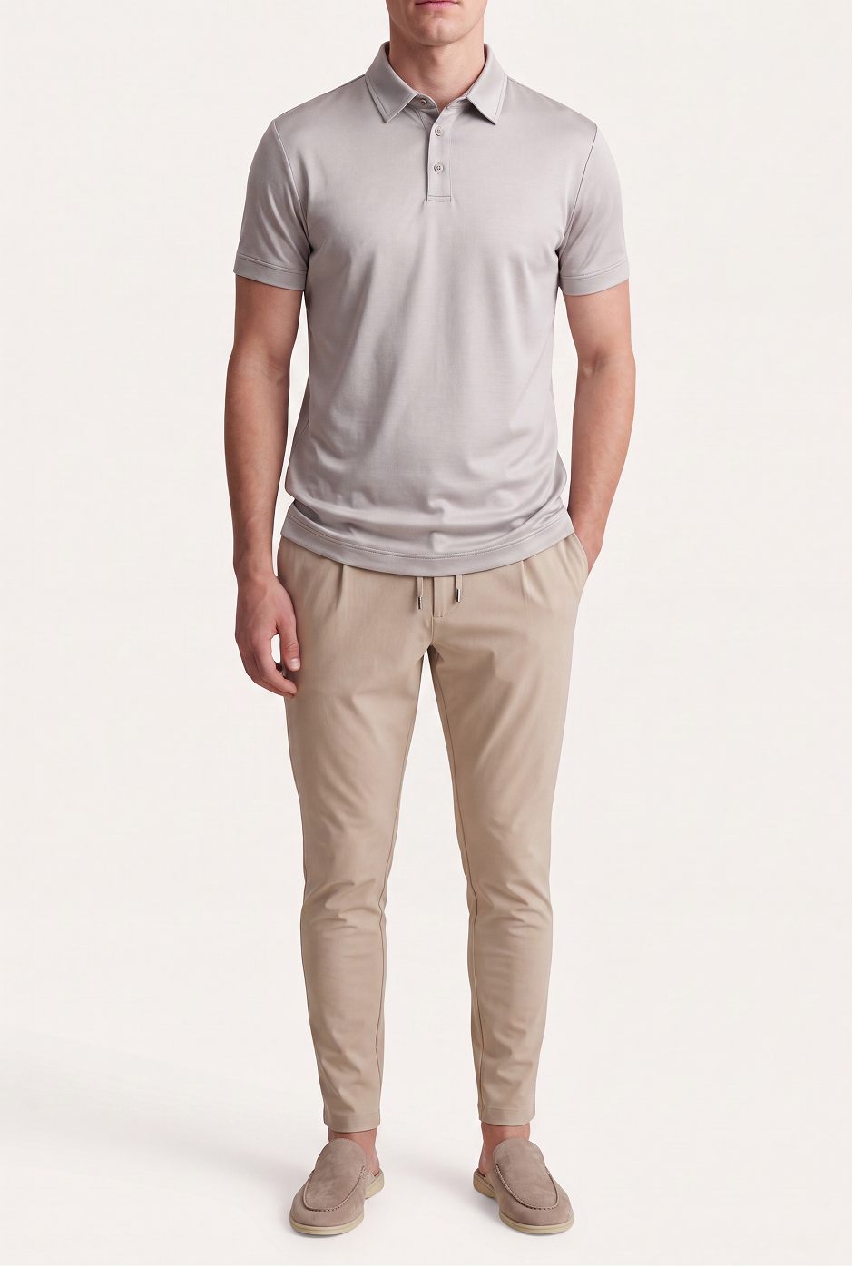 Grey Imperial Polo