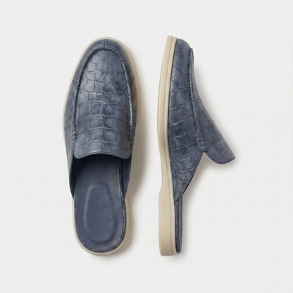 Visconti Croco Slate Black